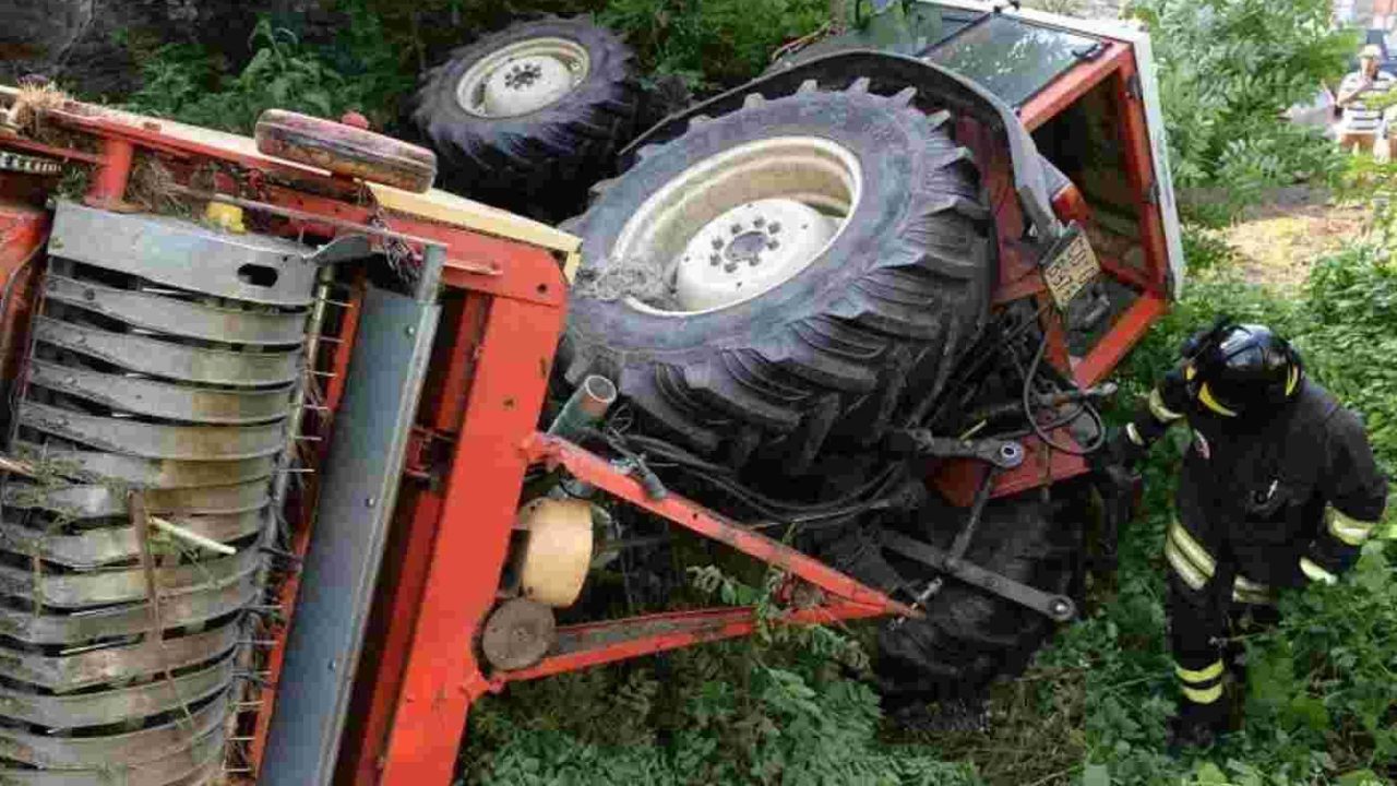 Cilento in lutto: tragico incidente con il trattore, perde la vita un 70enne