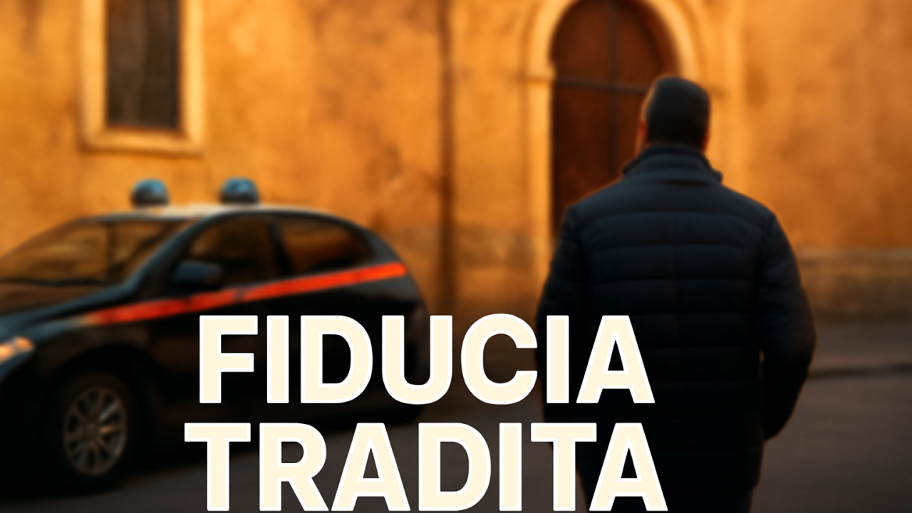 Truffa al convento: 30mila euro e la sfilata del falso carabiniere