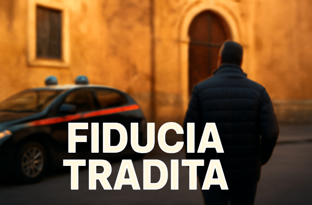Truffa al convento: 30mila euro e la sfilata del falso carabiniere