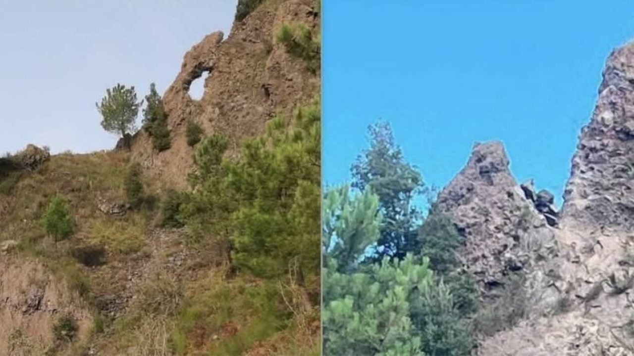 Crollo dell’Occhio del Diavolo, un simbolo del Vesuvio svanisce: la natura ribadisce il suo potere devastante.x
