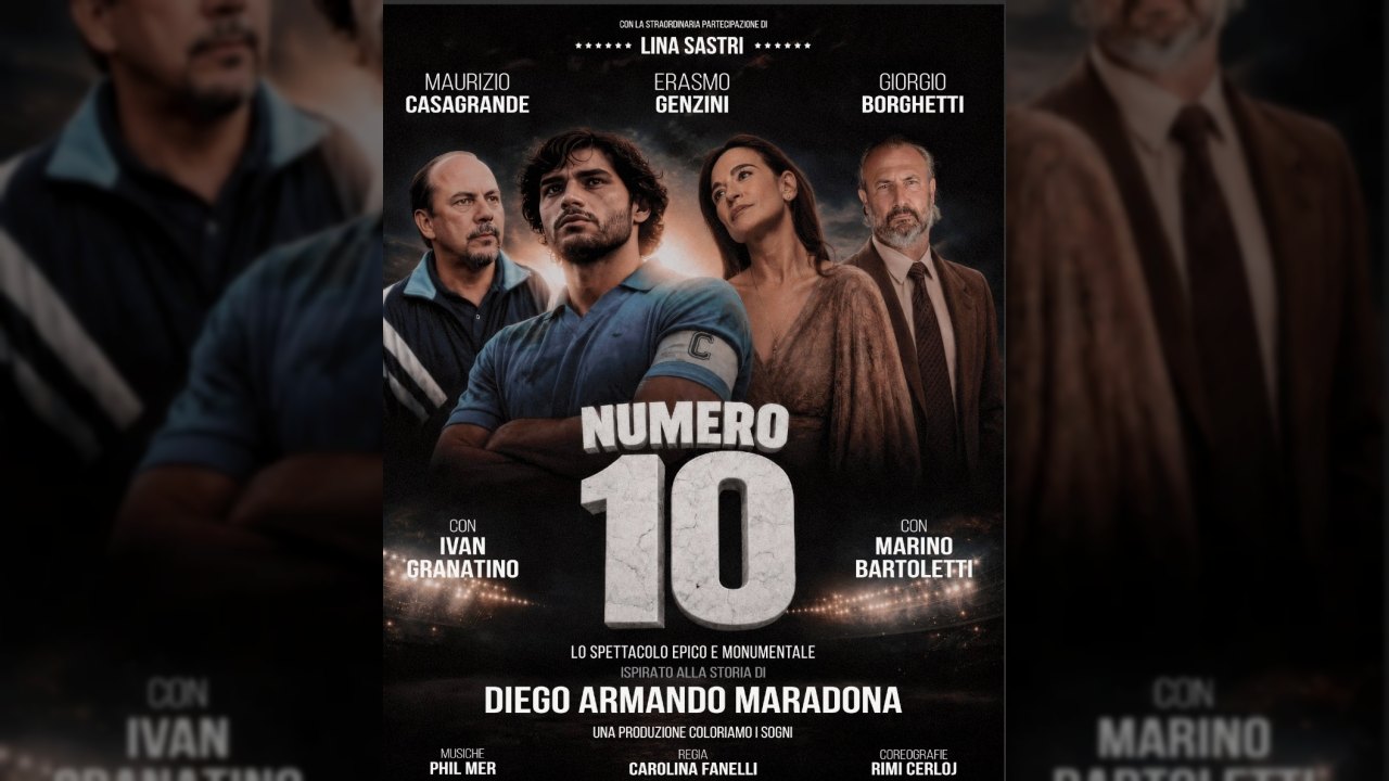 Dal murale al palco: Napoli racconta Maradona oltre il calcio con Numero 10