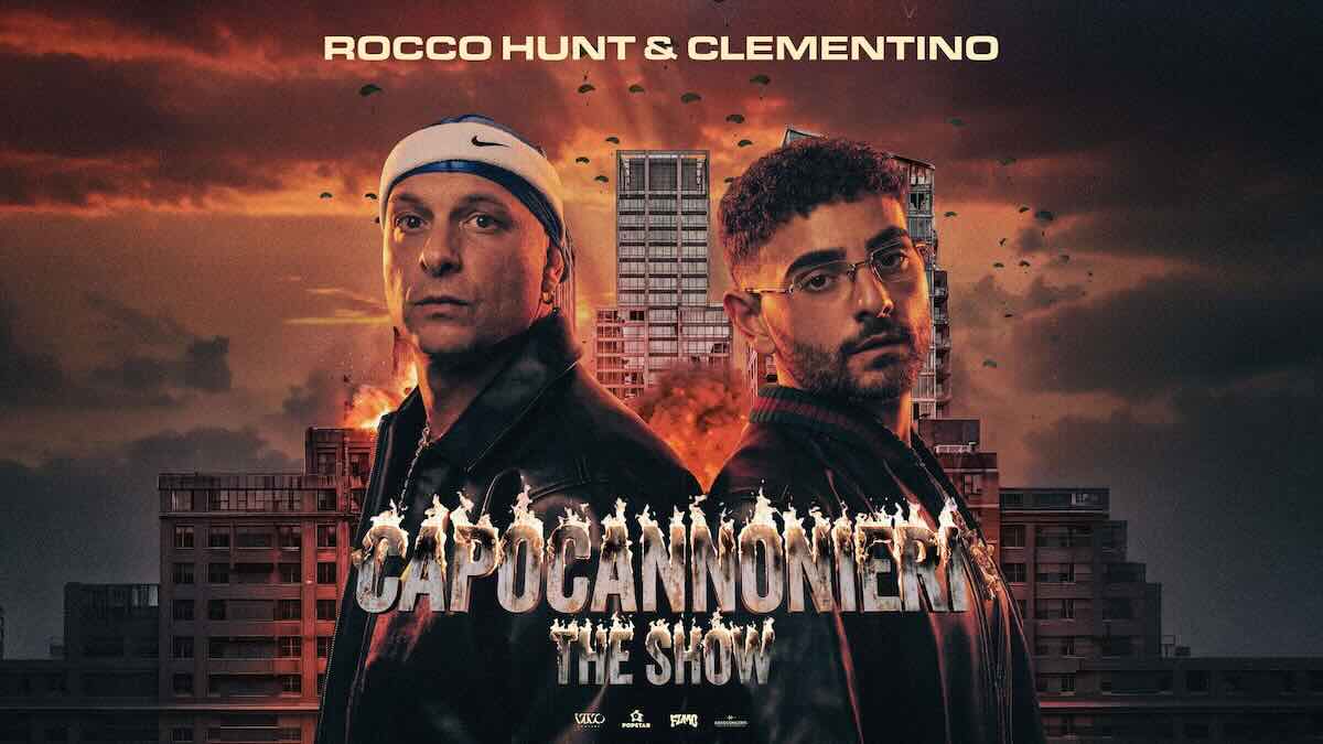 Capocannonieri – The Show arriva a Napoli: la prima collaborazione ufficiale tra Clementino e Rocco Hunt al PalaPartenope il 10 marzo 2027