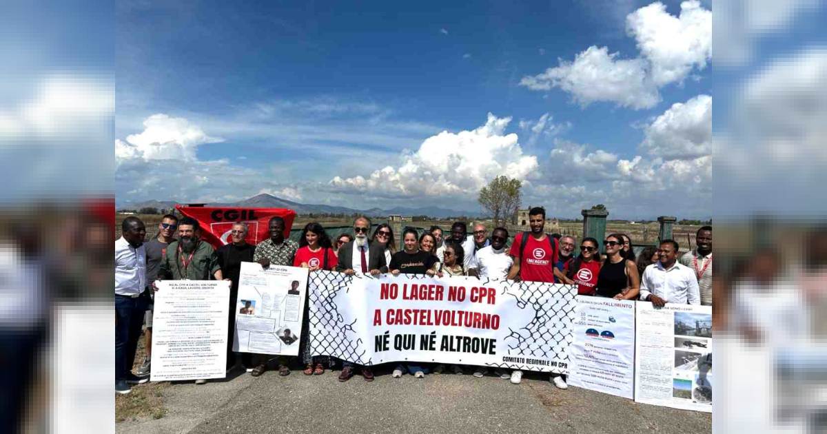 Memoria della strage 2008 alimenta la mobilitazione contro il Cpr a Castel Volturno