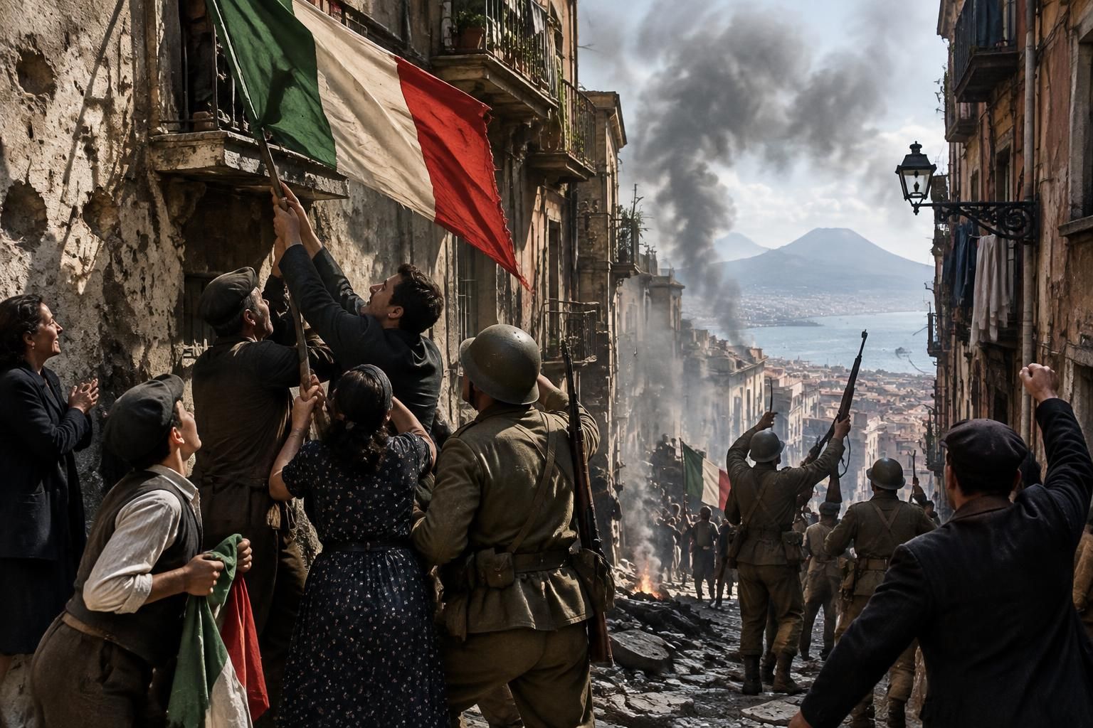 Napoli, barricate e vicoli: l’inizio della resistenza popolare delle Quattro Giornate