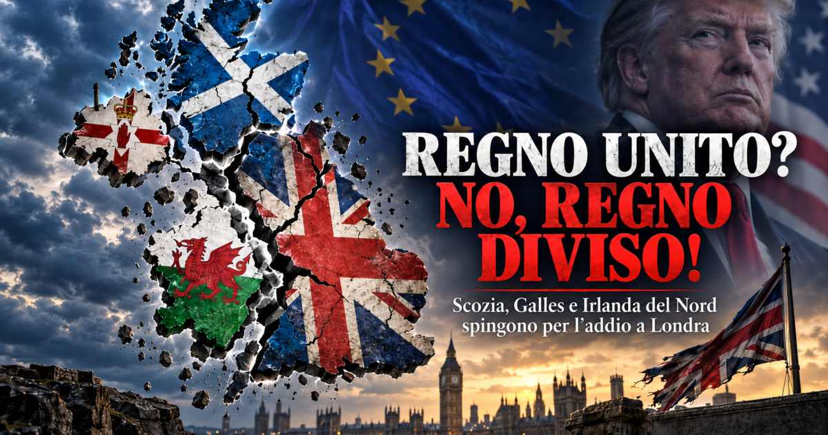 Scossa indipendentista nel Regno Unito: Scozia, Galles e Irlanda del Nord uniscono le forze per la sovranità europea