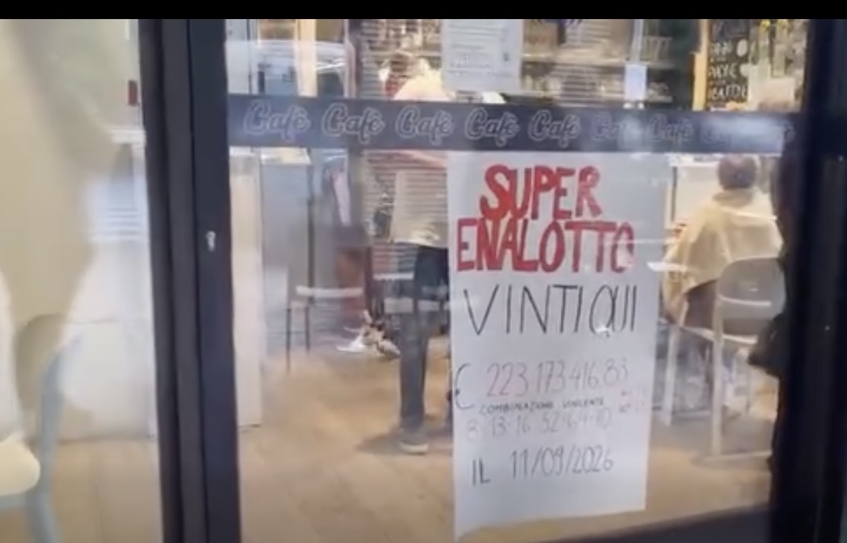 Oggiono festeggia il mega-vincitore del Superenalotto: per lo Stato un prelievo da 44,6 milioni di euro
