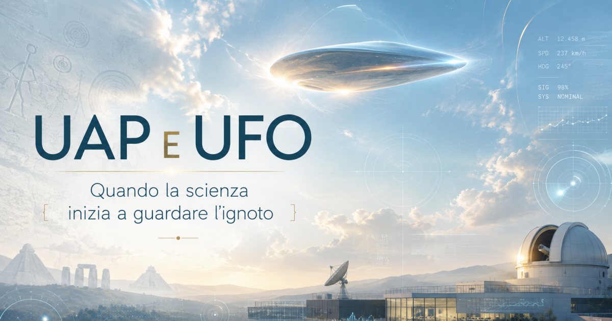 UAP: La scienza cambia approccio e ammette l’esistenza di fenomeni aerei non identificati