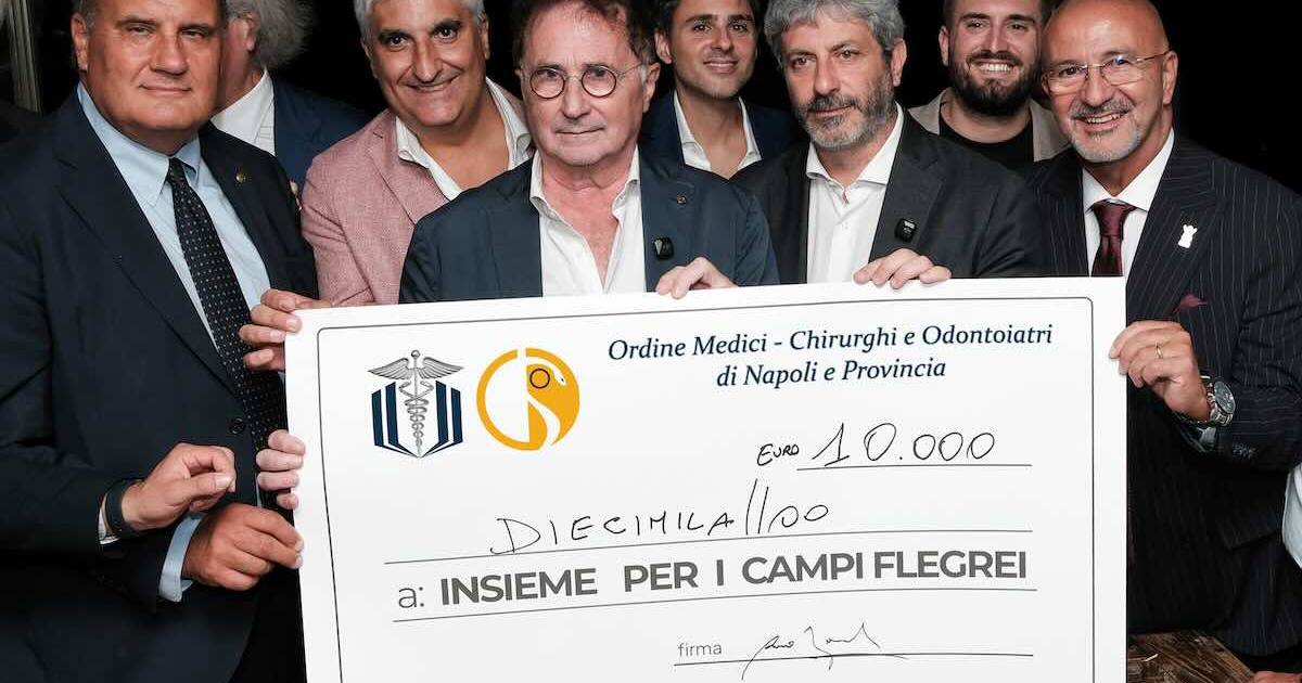 Campi Flegrei, solidarietà sanitaria: medici napoletani donano oltre 10.000 euro per popolazione e operatori