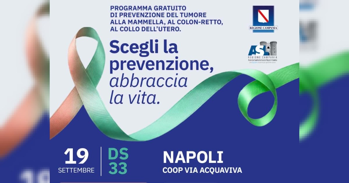 Napoli: Camper della Salute avvia due giorni di screening gratuiti tra Via Acquaviva e Capodimonte