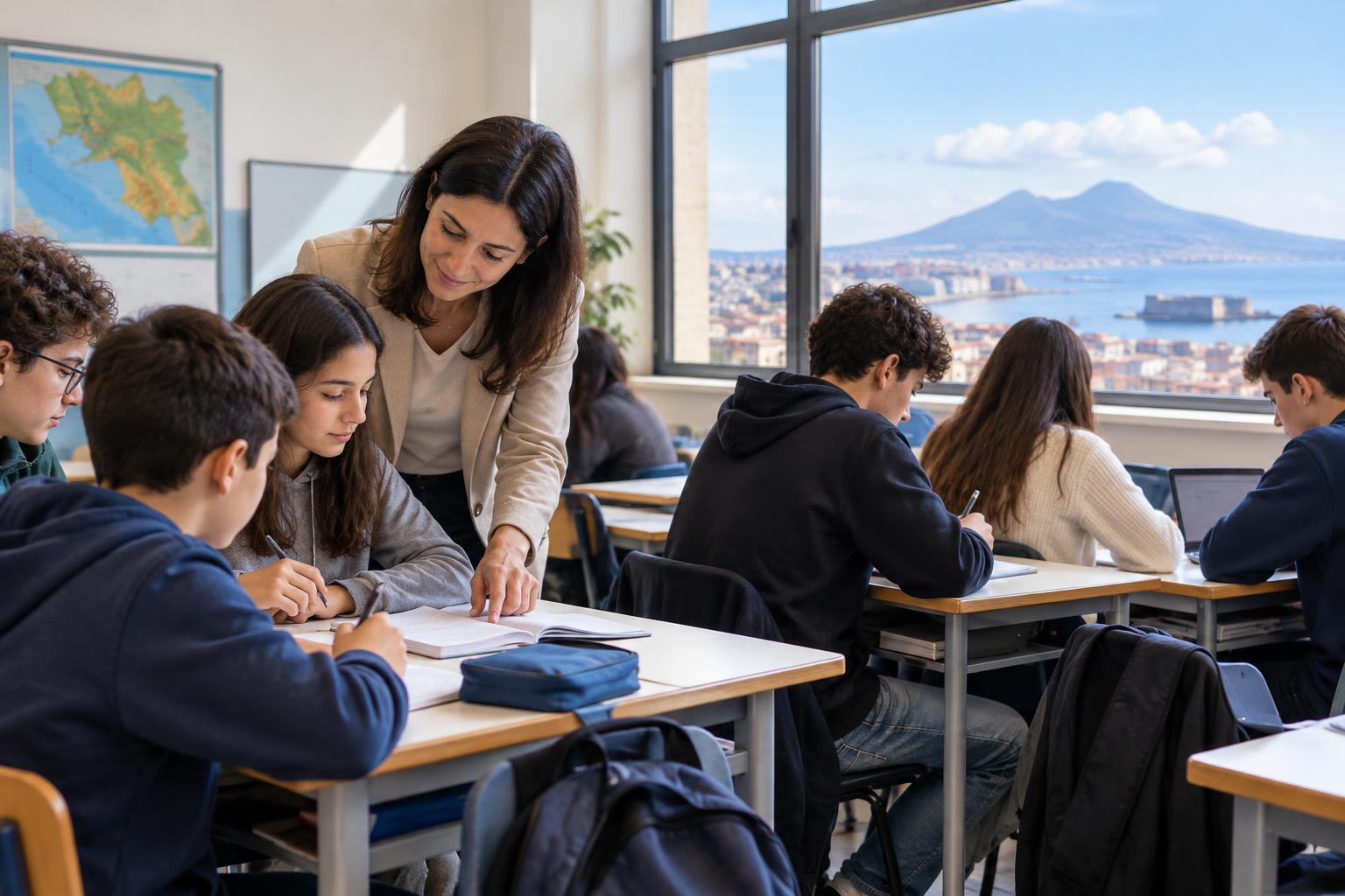 Campania: 199 posti di sostegno, Napoli guida la ripartizione tra medie e superiori per il 2026/2027
