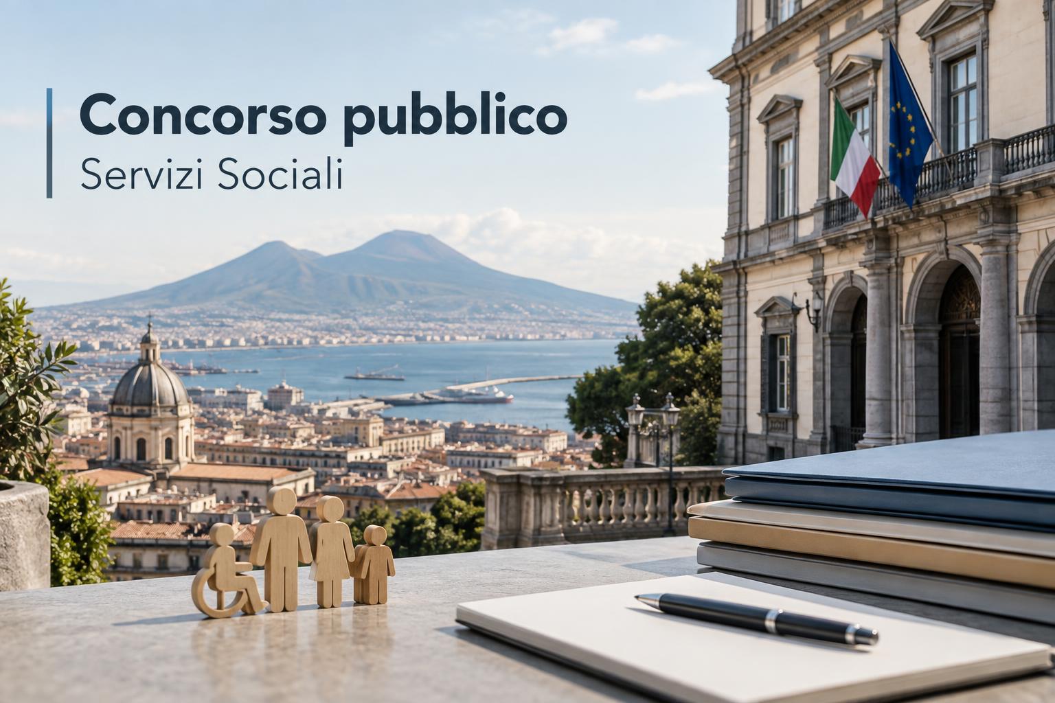 Napoli amplia i servizi sociali: 110 assunzioni per psicologi, educatori e assistenti sociali