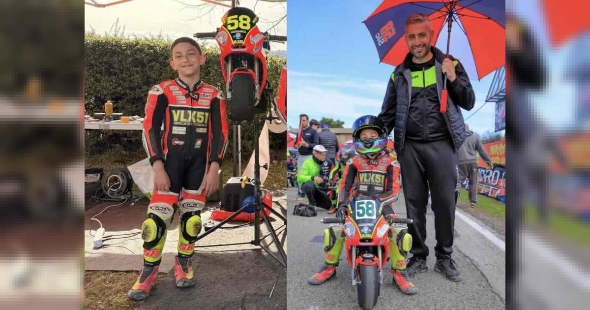 Casavatore, Biagio Nicolella ElBlazo58 debutta al trofeo Marco Simoncelli sul circuito di Misanino il 25 ottobre