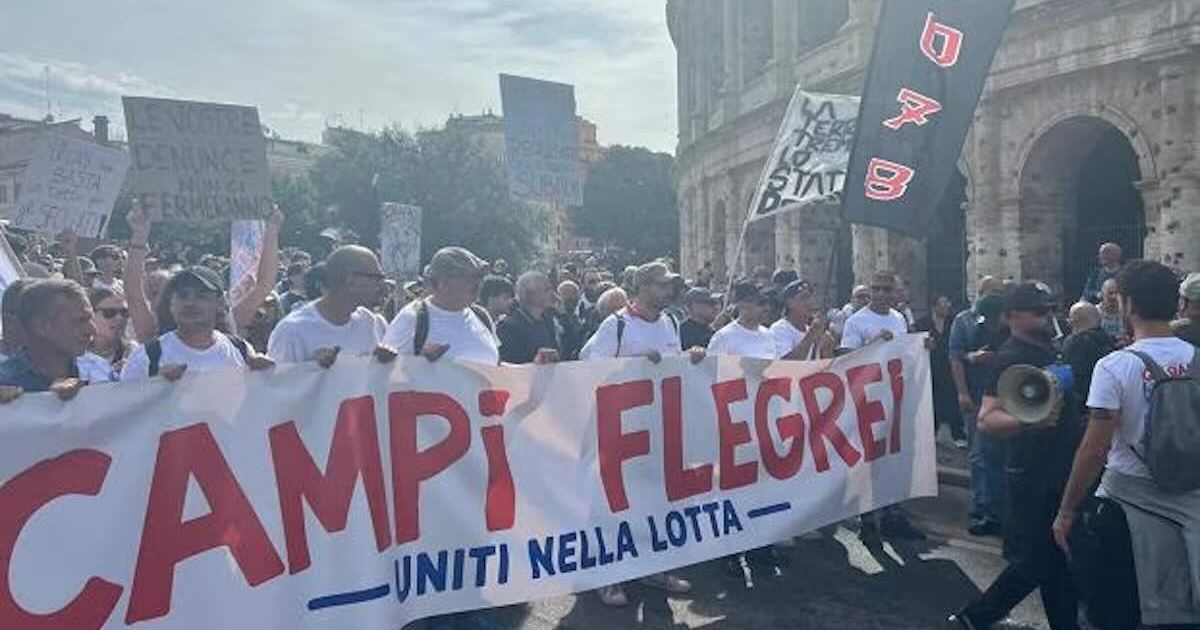 Campi Flegrei a Roma: dossier degli sfollati consegnato al Governo e decreto atteso entro dieci giorni