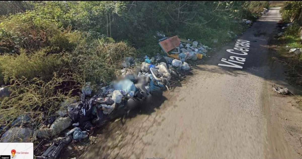 Poggiomarino Longola: video del minore mostra lo sversamento abusivo; madre aggredita e tre denunciati