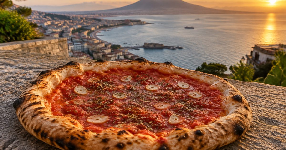 Posillipo e il Golfo: una pizza marinara che celebra la tradizione napoletana, senza mozzarella
