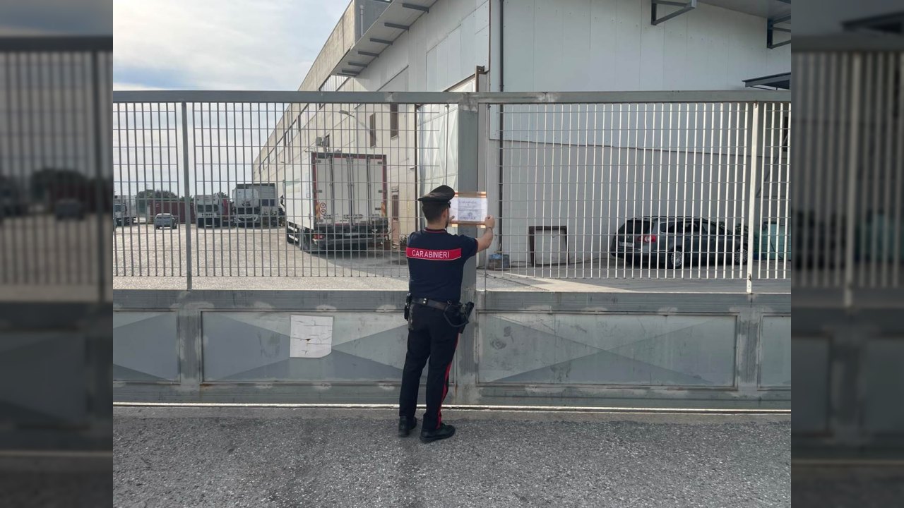Marcianise, officina al centro del sequestro: dieci tonnellate di rifiuti e due denunciati
