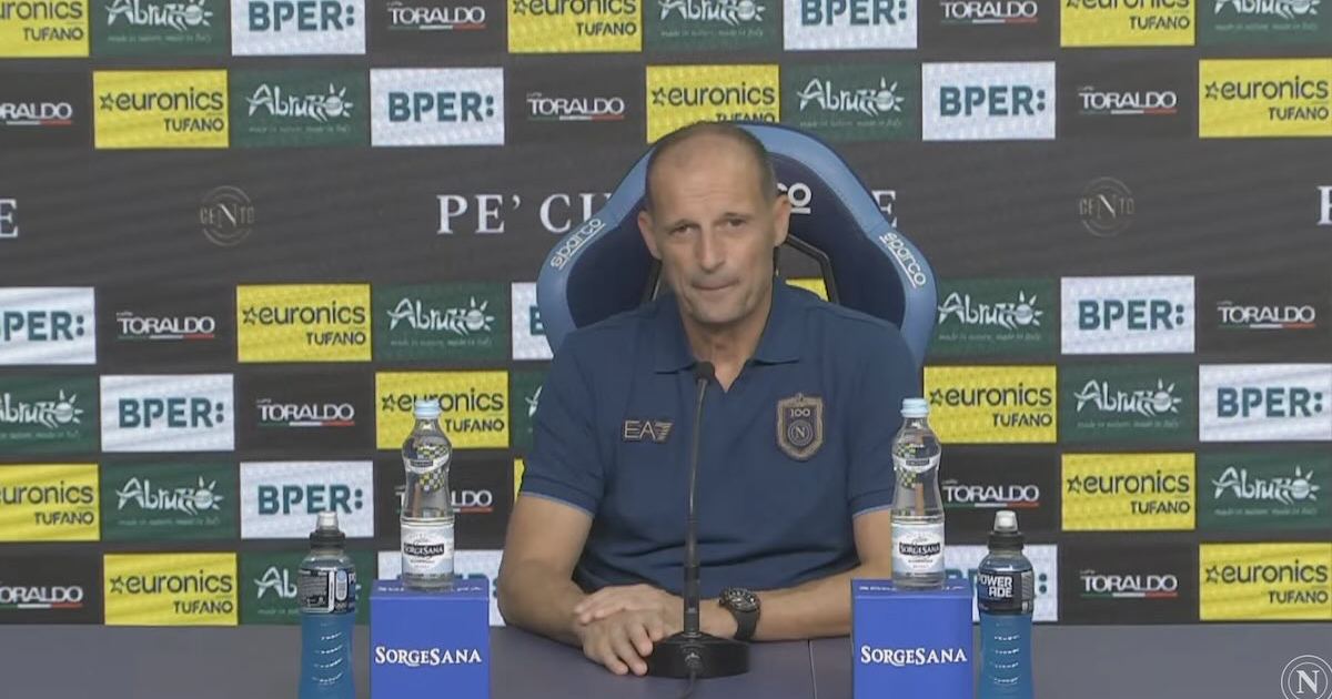 Napoli contro il Frosinone: Allegri punta al turnover e ai tre punti per la Champions