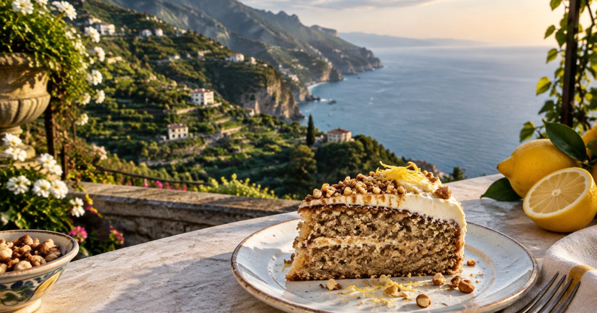 Ravello tra belvederi e nocciole irpine: una torta che unisce Costiera e Irpinia