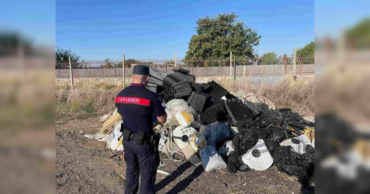 San Marcellino, sequestrati rifiuti agricoli irregolari: denunciato legale rappresentante dell’azienda