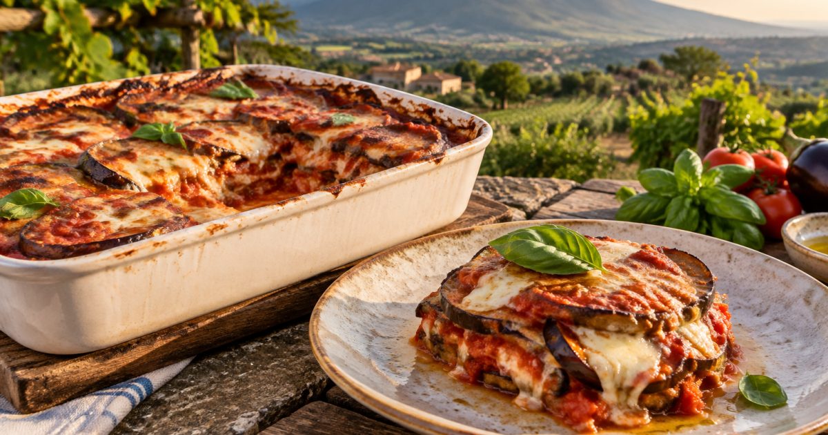 Parmigiana di melanzane nel cuore del Taburno: terra e tradizione del Sannio beneventano